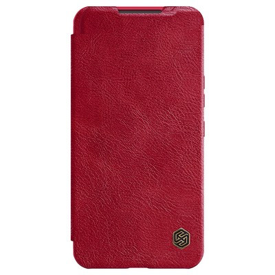 Кожаный чехол Nillkin Qin Pro Leather Case Красный для Samsung Galaxy S22 - фото 1 - id-p175490336