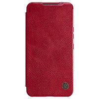 Кожаный чехол Nillkin Qin Pro Leather Case Красный для Samsung Galaxy S22 Plus