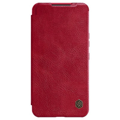 Кожаный чехол Nillkin Qin Pro Leather Case Красный для Samsung Galaxy S22 Plus - фото 1 - id-p175490339