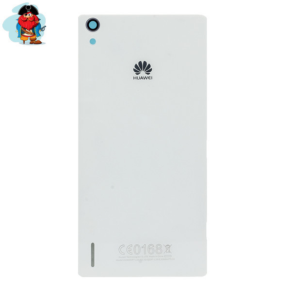 Задняя крышка для Huawei Ascend P7 цвет: белый - фото 1 - id-p81588209