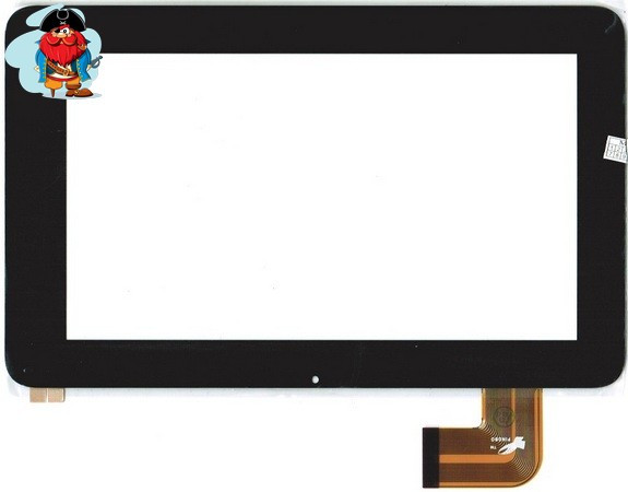 Тачскрин для планшета Texet TM-7026, TM-7016 (PINGBO, E-C7009-03, YDT1135-A1), цвет: черный - фото 1 - id-p93540942