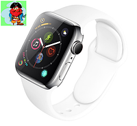 Силиконовый ремешок для Apple Watch 38/40 мм, цвет: Белый