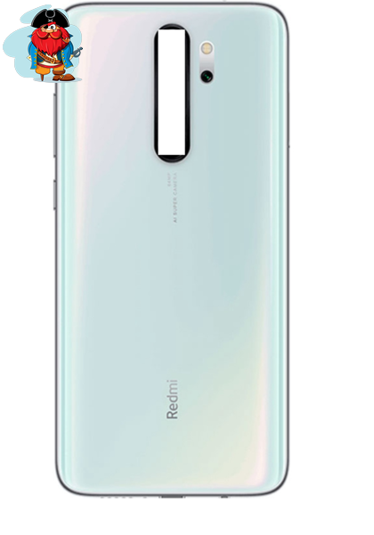Задняя крышка (корпус) для Xiaomi Redmi Note 8 Pro, цвет: белый - фото 1 - id-p116115808