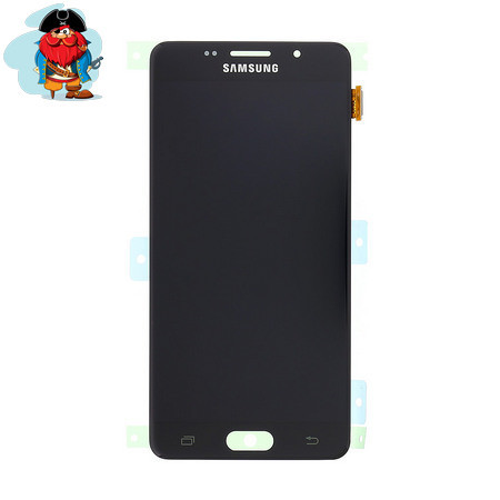 Экран для Samsung Galaxy A5 2016 (A510) с тачскрином OLED, цвет: черный - фото 1 - id-p114859825