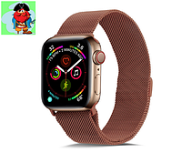 Металлический ремешок для Apple Watch 38/40 мм, цвет: медный