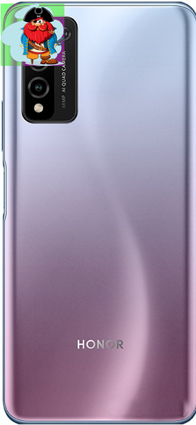 Задняя крышка для Huawei Honor 10X Lite, цвет: фиолетовый - фото 1 - id-p169964542