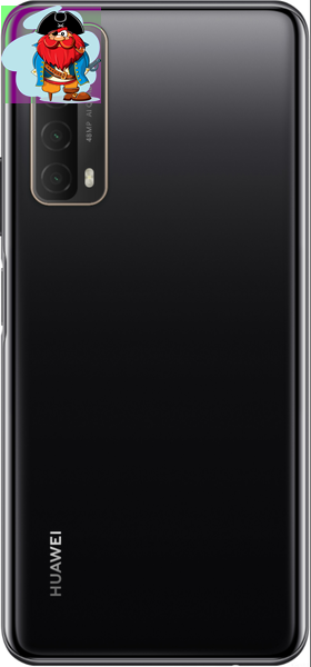 Задняя крышка для Huawei P smart 2021, цвет: черный - фото 1 - id-p169963959