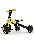 T801 Беговел-велосипед, трансформер 2 в 1, съёмные педали, без  ручки, колеса пвх / Желтый цвет, фото 3