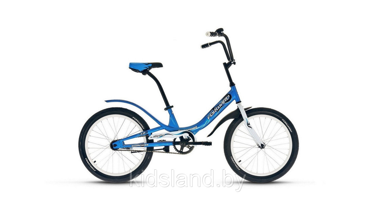 Детский Велосипед Forward Scorpions 20 1.0" (синий/белый) - фото 1 - id-p175543621