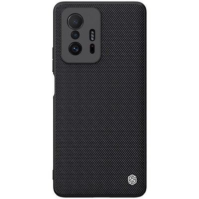Чехол Nillkin Textured Case Черный (без защиты для камеры) для Xiaomi 11T /11T Pro - фото 1 - id-p175490367