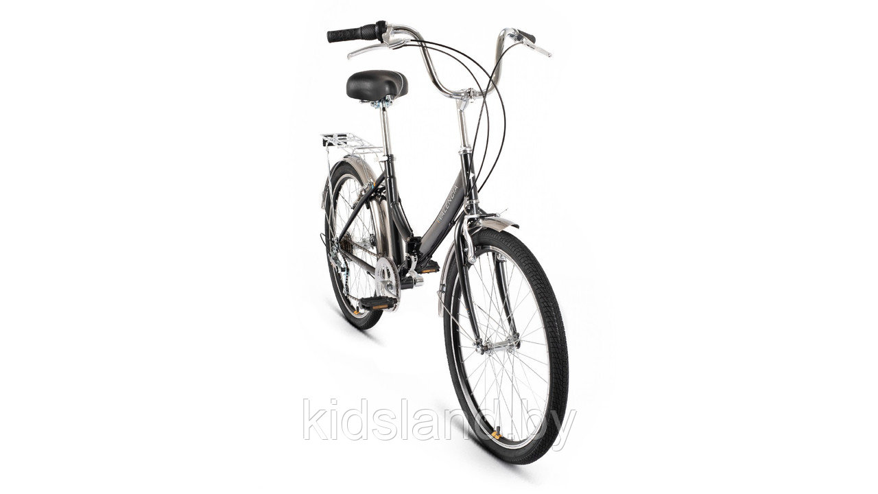 Велосипед Forward Valencia 24 2.0" (черный/оранжевый) - фото 2 - id-p175545921