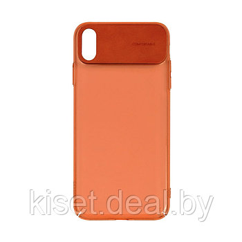 Чехол Baseus Comfortable WIAPIPH61-SS03 для iPhone XR оранжевый