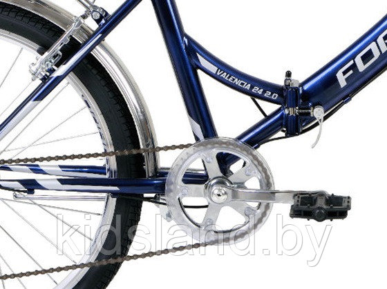 Велосипед Forward Valencia 24 2.0" (темно-синий/серый) - фото 3 - id-p175547409