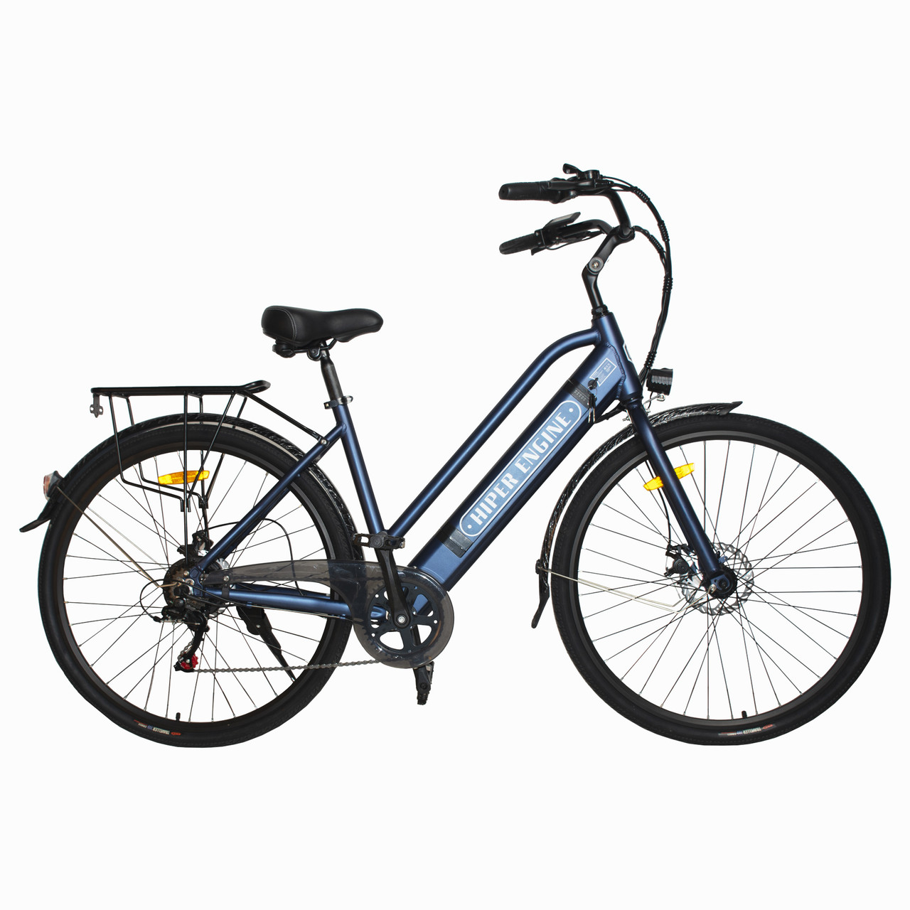 Электровелосипед HIPER Engine B85 (2021) синий - фото 1 - id-p175553888