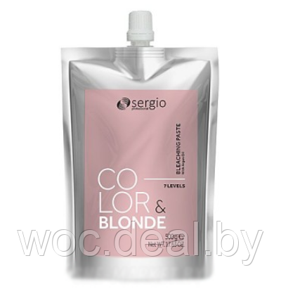 Sergio Professional Обесцвечивающая паста Color&Blonde 500 гр - фото 1 - id-p175558048