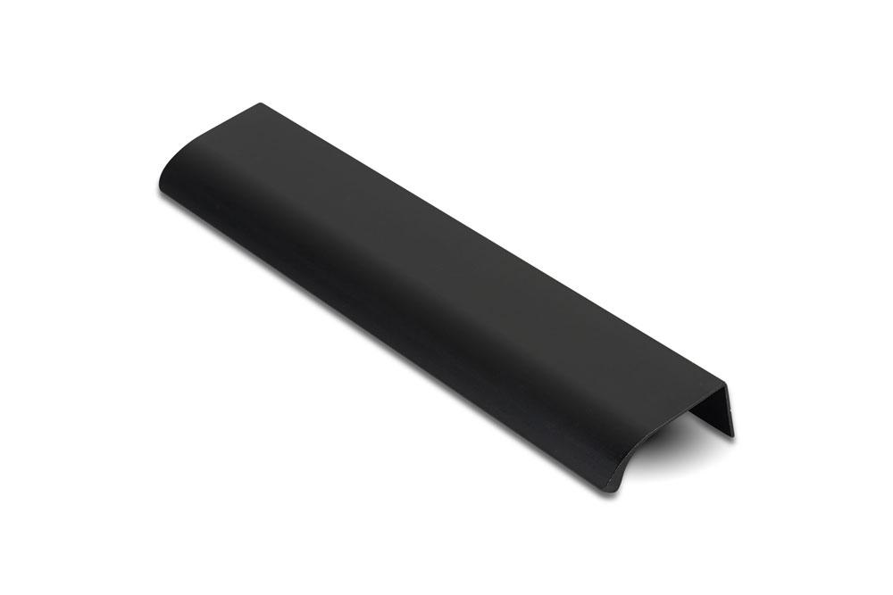 Ручка-профиль накладная 6603 L200мм., м,ц,160мм мат.черный R6603A.160BLAG