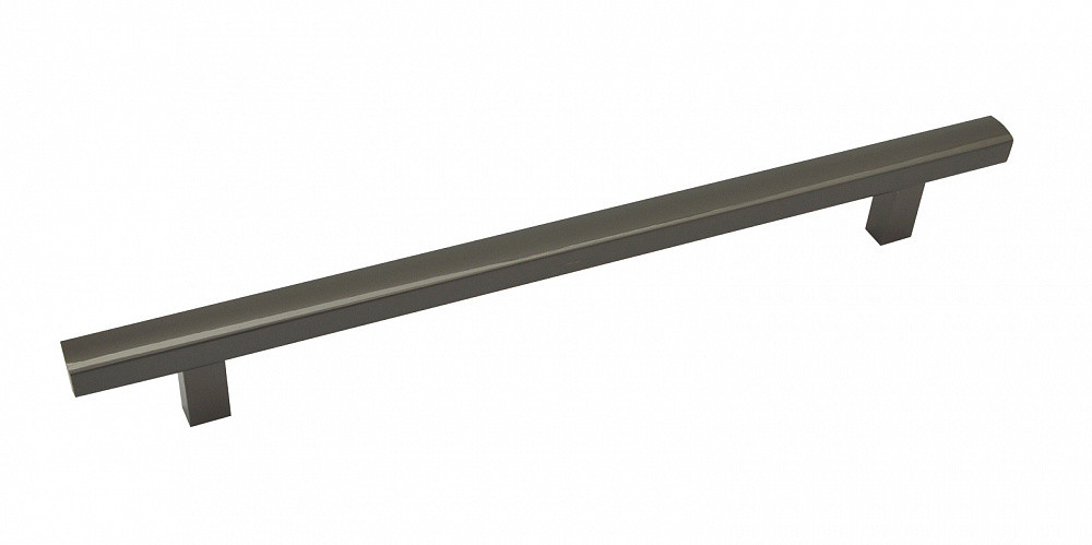 Ручка мебельная JET 196 м.ц.192 мм алюминий черный никель RQ196A.192NP99 - фото 1 - id-p175575587