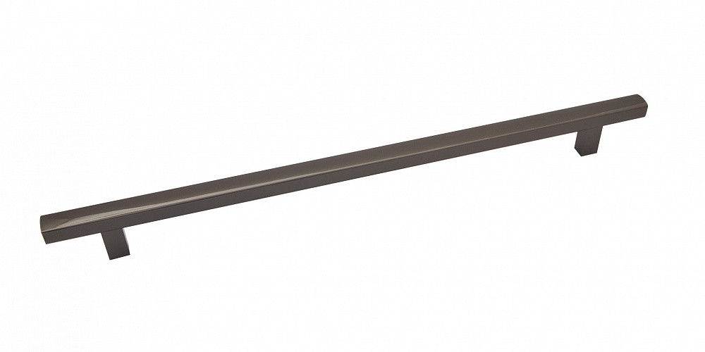 Ручка мебельная JET 196 м.ц.256 мм алюминий черный никель RQ196A.256NP99 - фото 1 - id-p175575591