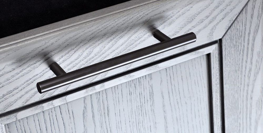 Ручка мебельная JET 104 м.ц.192мм сталь брашированная ант.медь RQ104S.192BC99 - фото 2 - id-p175575760