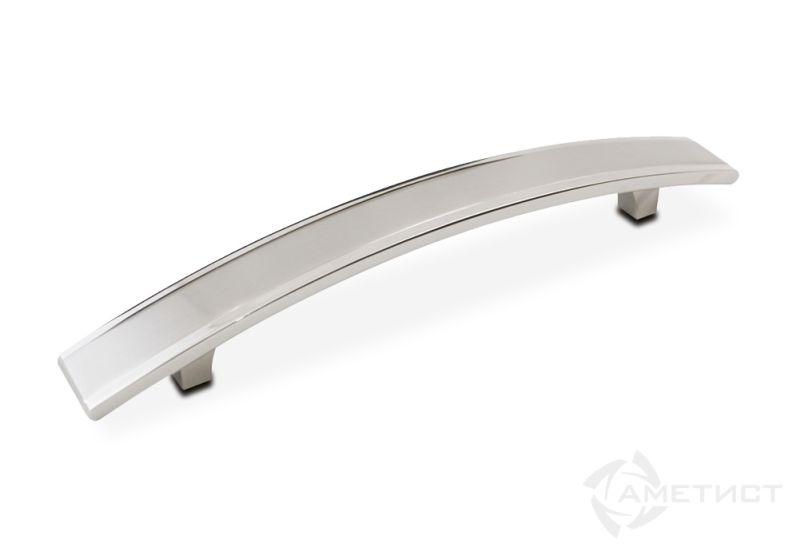 Ручка мебельная 111 м.ц.160мм замак хром RH111Z.160CP