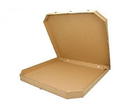 Коробка для пиццы (гофролоток) 320*320*30 мм, крафт