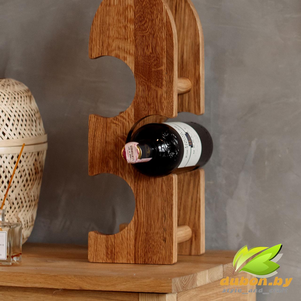 Подставка для бутылок - "Бутылочка вина" - фото 2 - id-p175576681