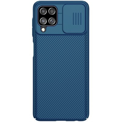 Чехол-накладка Nillkin CamShield Синяя для Samsung Galaxy A22 - фото 1 - id-p175583863