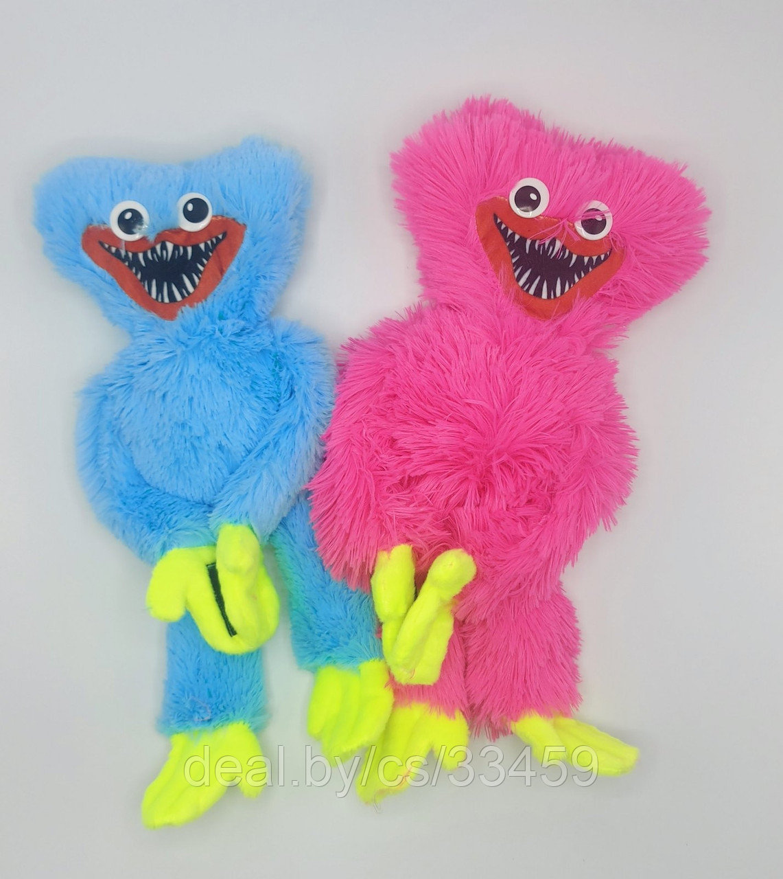 Мягкая игрушка Хаги Ваги и Киси Миси, детские мягкие игрушки, poppy playtime герои игра Huggy Wuggy 45 см