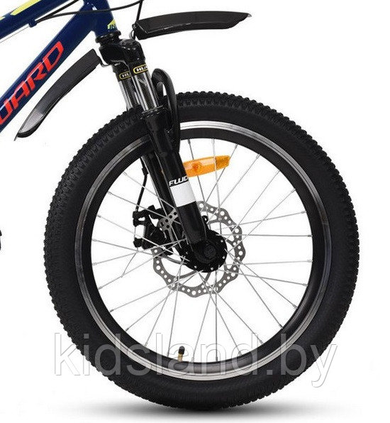 Велосипед Forward Unit 20 3.2 D" (темно-синий/красный) - фото 5 - id-p175597349