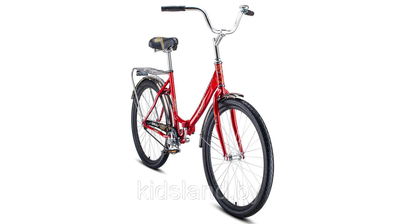 Велосипед Forward Sevilla 26 1.0" (красный/белый) - фото 2 - id-p117997897