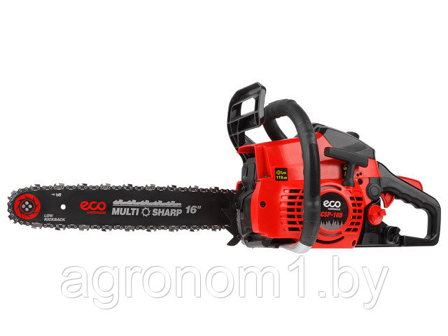 Бензопила ECO CSP-165 шина 40 см (16"), 3/8" LP, 1.3 мм, 57 зв. (1.60 кВт, 2.2 л.с., 38 см3, вес 6 кг)