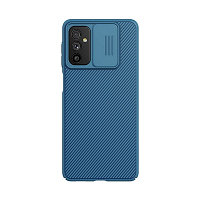 Чехол-накладка Nillkin CamShield Синяя для Samsung Galaxy M52