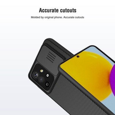 Чехол-накладка Nillkin CamShield Синяя для Samsung Galaxy M52 - фото 5 - id-p175603085