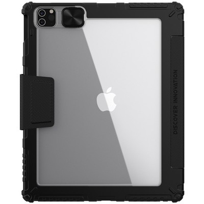 Защитный чехол Nillkin Bumper Leather Case Pro Черный для Apple iPad Pro 12.9 (2022) Wi-Fi - фото 2 - id-p175583866