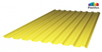 Профилированный поликарбонат SUNNEX МП-20(У) 0,8 мм, Желтый, 1,15*2 м