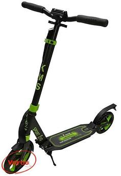 Двухколесный самокат складной Scooter KMS  Sport 210 SK-012 салатовый