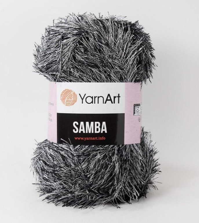 YarnArt Samba (травка) цвет к-64 чернобурка - фото 1 - id-p175607132