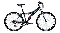 Велосипед Forward Dakota 26 1.0 (черный/голубой)