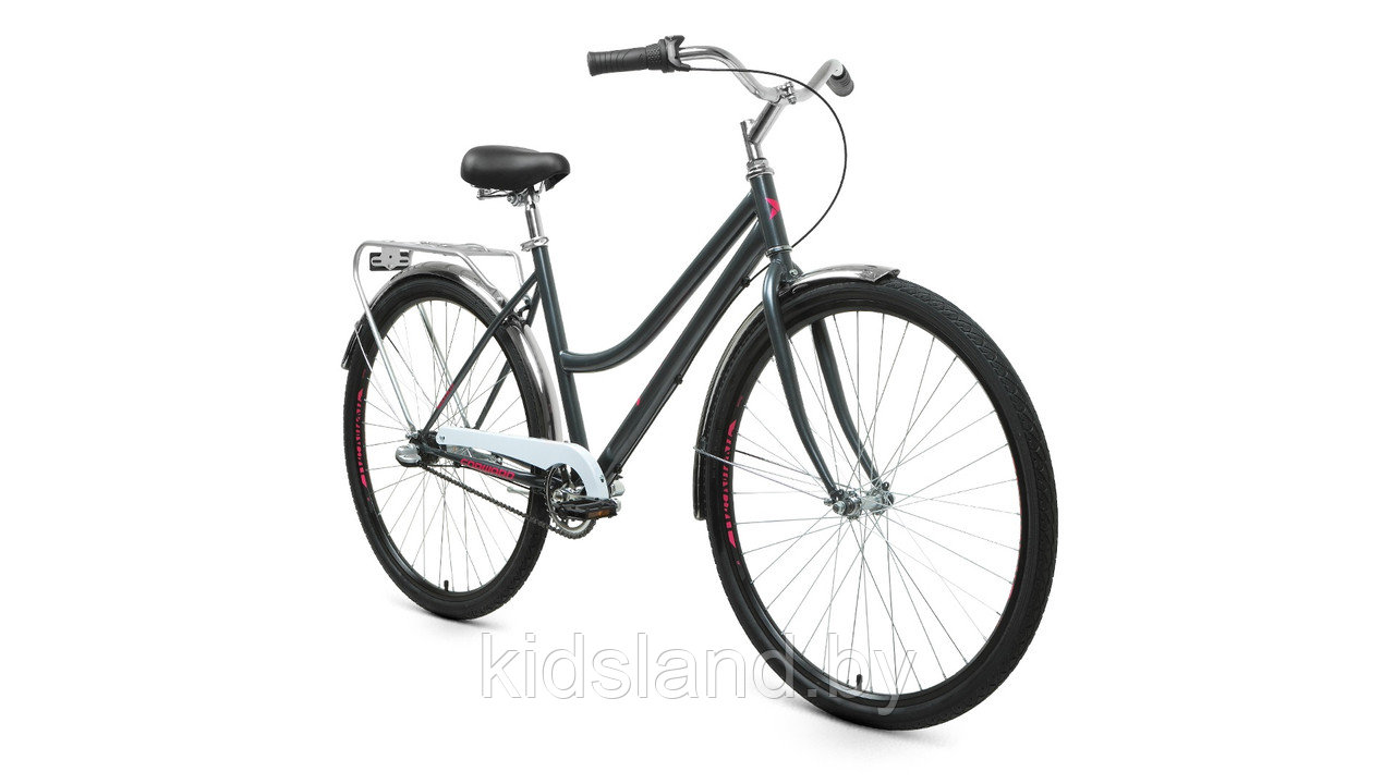 Велосипед Forward Talica 28 3.0" (темно-серый/розовый) - фото 2 - id-p175614898