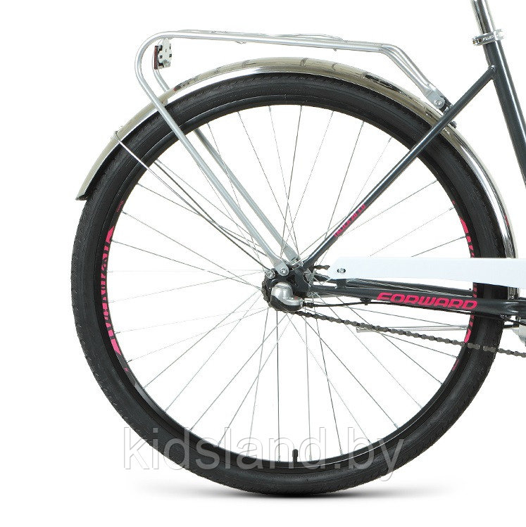 Велосипед Forward Talica 28 3.0" (темно-серый/розовый) - фото 6 - id-p175614898