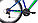 Велосипед Forward Flash 26 1.2 S" (синий/ярко-зеленый), фото 3