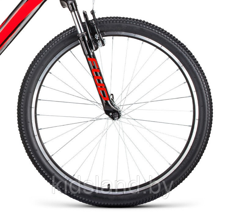 Велосипед Forward Flash 26 1.0 (черный/красный) - фото 4 - id-p117647883