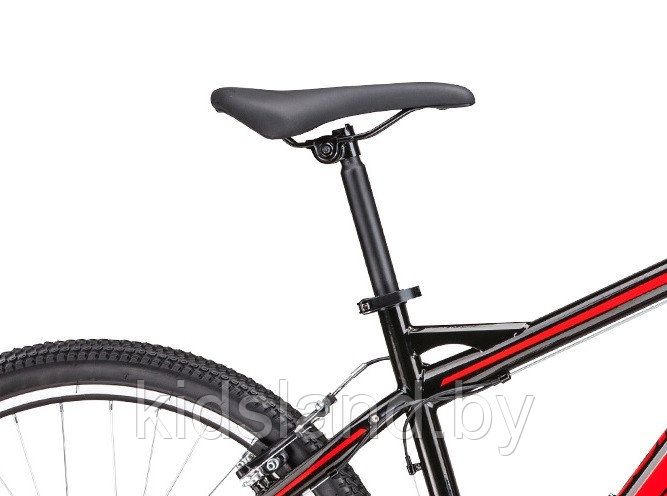 Велосипед Forward Flash 26 1.0 (черный/красный) - фото 2 - id-p175622559
