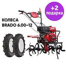 Культиватор Brado GM-1400SB + колёса6.00-12