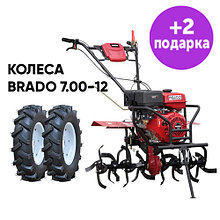 Культиватор Brado GM-1400SB + колёса7.00-12