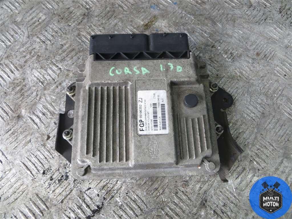 Блок управления двигателем OPEL CORSA C (2000-2006) 1.3 CDTi Z 13 DT - 70 Лс 2005 г. - фото 1 - id-p175627883
