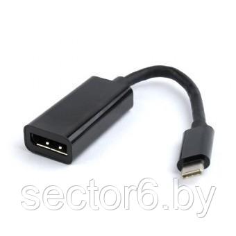 Cablexpert Переходник USB Type-C/DisplayPort, 15см, пакет (A-CM-DPF-01) Gembird Cablexpert Переходник USB, фото 2