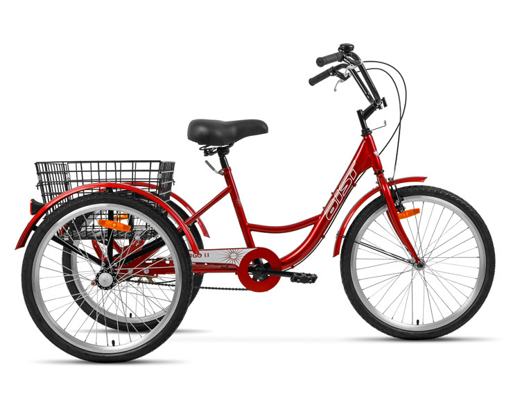 Велосипед AIST Cargo 1.1 Красный - фото 1 - id-p175633122