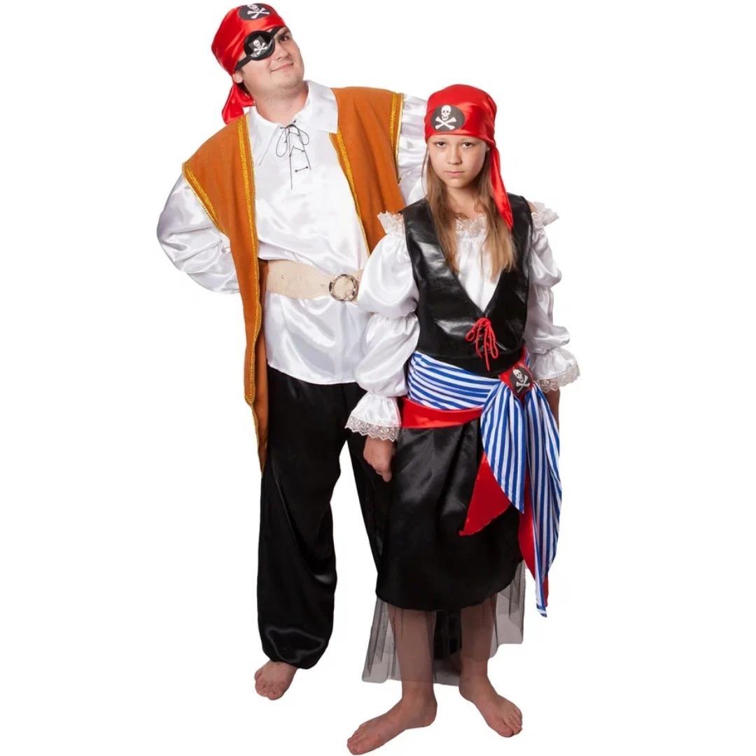 Карнавальный костюм женский Пират 7 Пиратка МИНИВИНИ