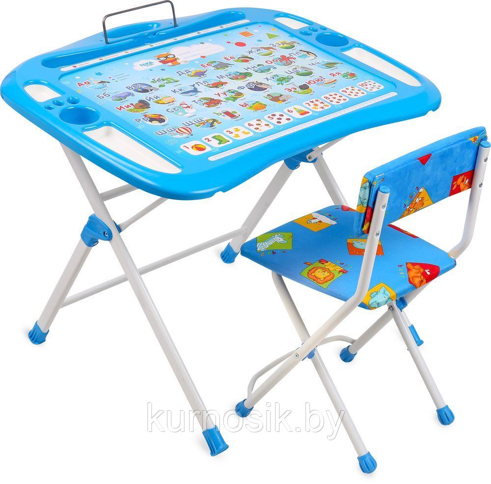 Комплект детской мебели (стол+стул) Пушистая азбука с 3 до 7 лет арт. NKP1/4 - фото 2 - id-p175648440